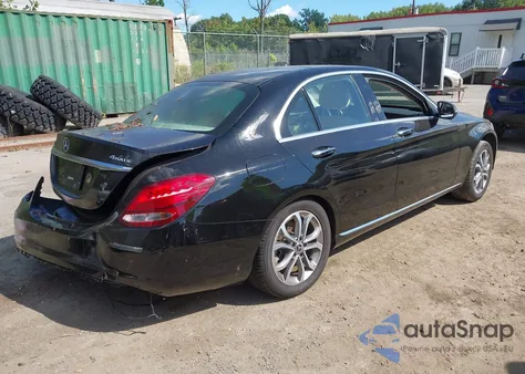 2018 Mercedes-Benz C 300 4Matic from USA, damaged, VIN WDDWF4KB6JR338181